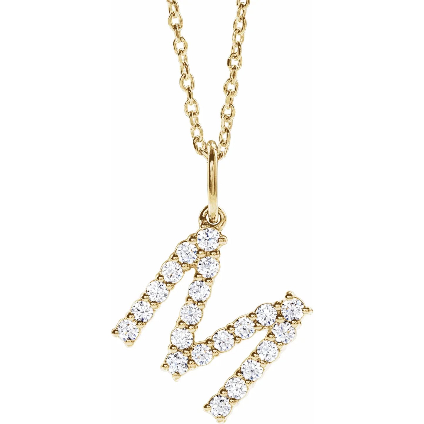 Lab-Grown Diamond MAMA Necklace