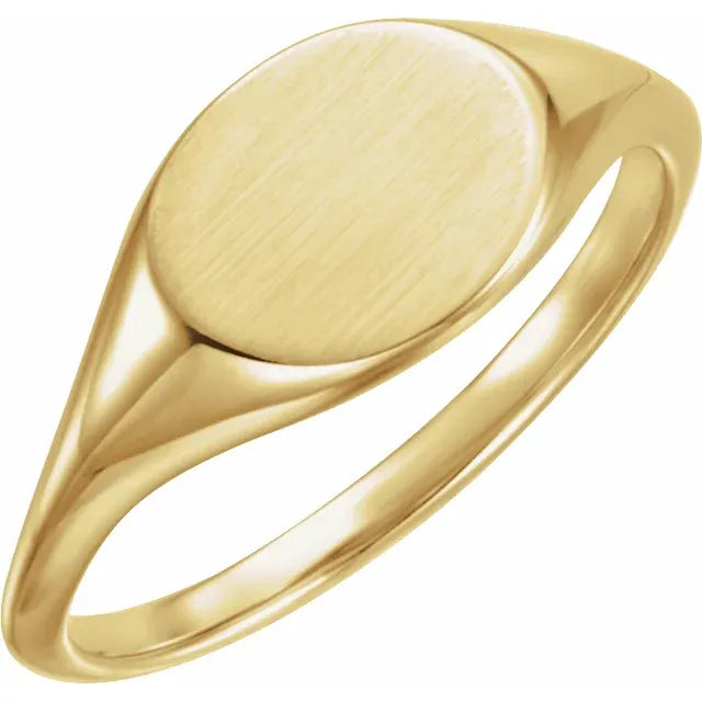 Oval Signet Ring