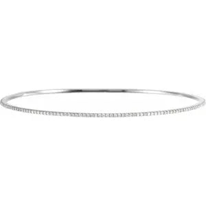 Natural Diamond Stackable Bangle