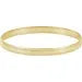 Gold Half Round Bangle